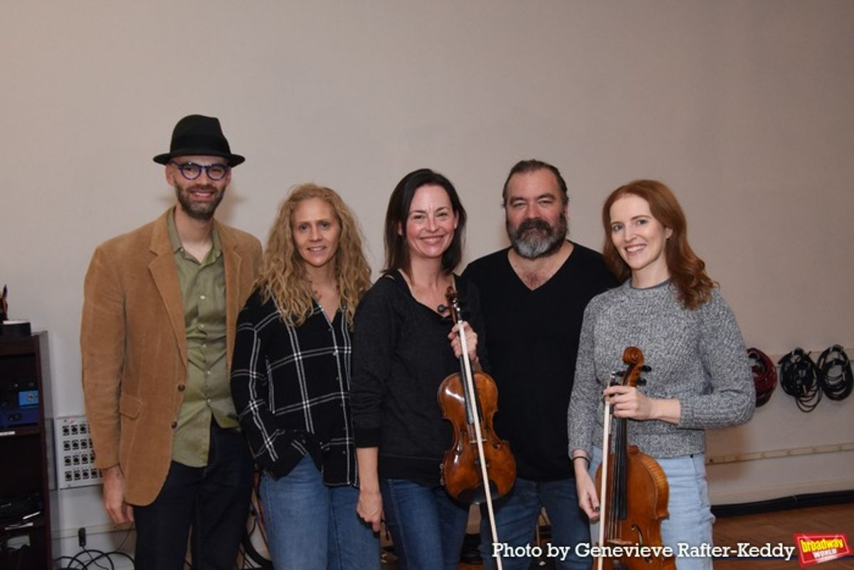 Erik Dodenhoff, Anja Wood (Cello), Erin Benim Maryland (Violin), Jonathan Dinklage (Violin) and Angela Pickett (Viola) at 