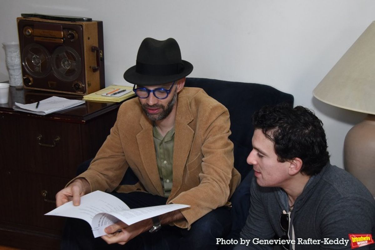 Erik Dodenhoff (Music Director) and Jarrod Spector at 