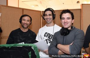 Marc delaCruz, Alexander Ferguson and Jarrod Spector @ BroadwayWorld Marc delaCruz, Alexander Ferguson and Jarrod Spector Photo