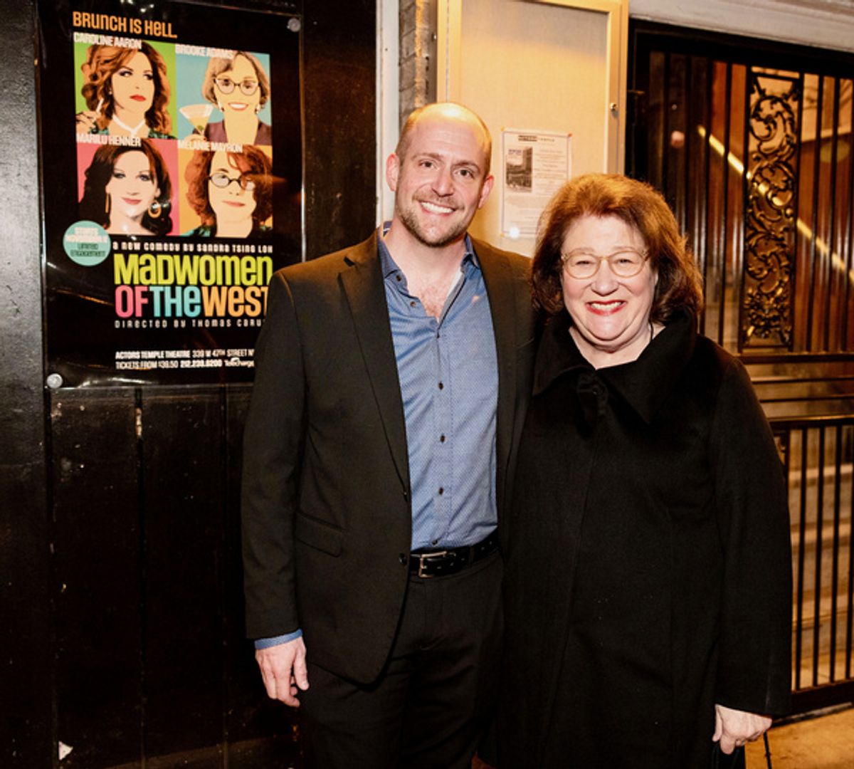 Thomas Caruso with Margo Martindale at 