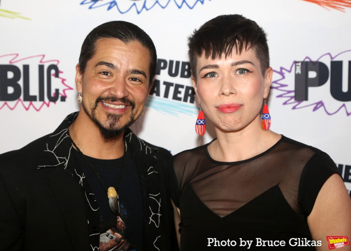 Movement Director Ty Defoe and Jessica Ranville at 