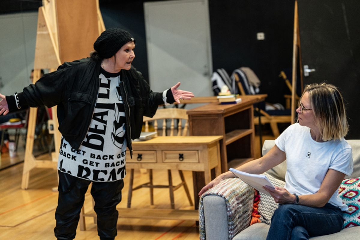 Frances Barber and Sarah Alexander at 