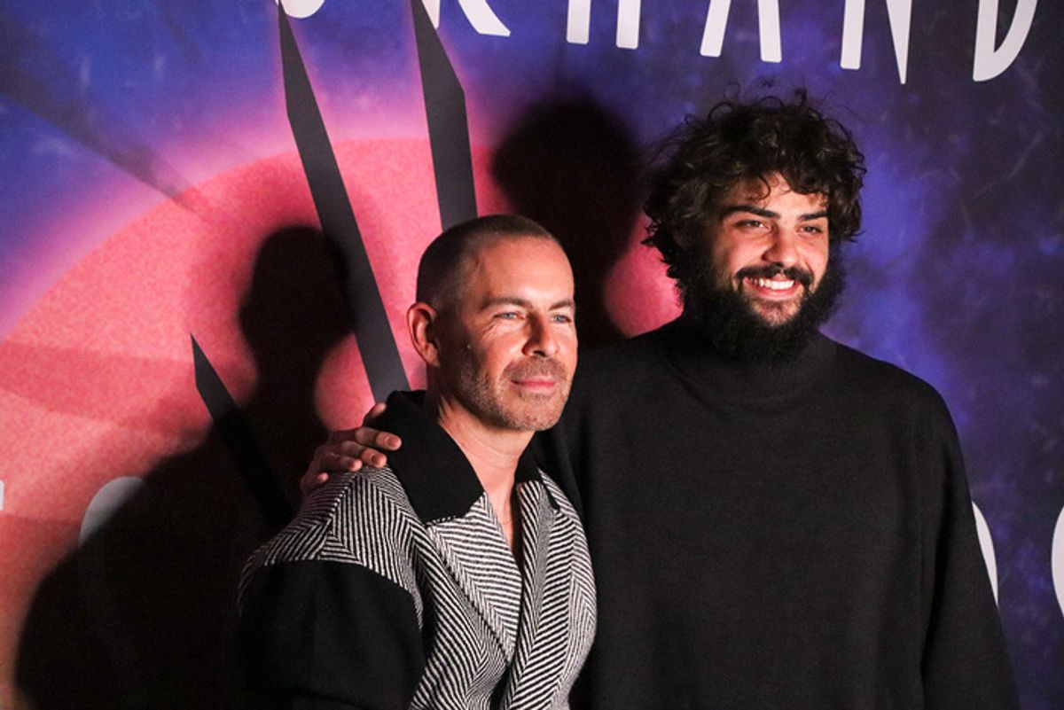 Noah Centineo, Bradley Bredeweg at 