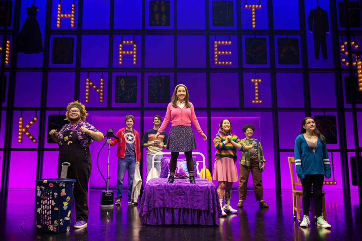 Ashley Wool and cast at 