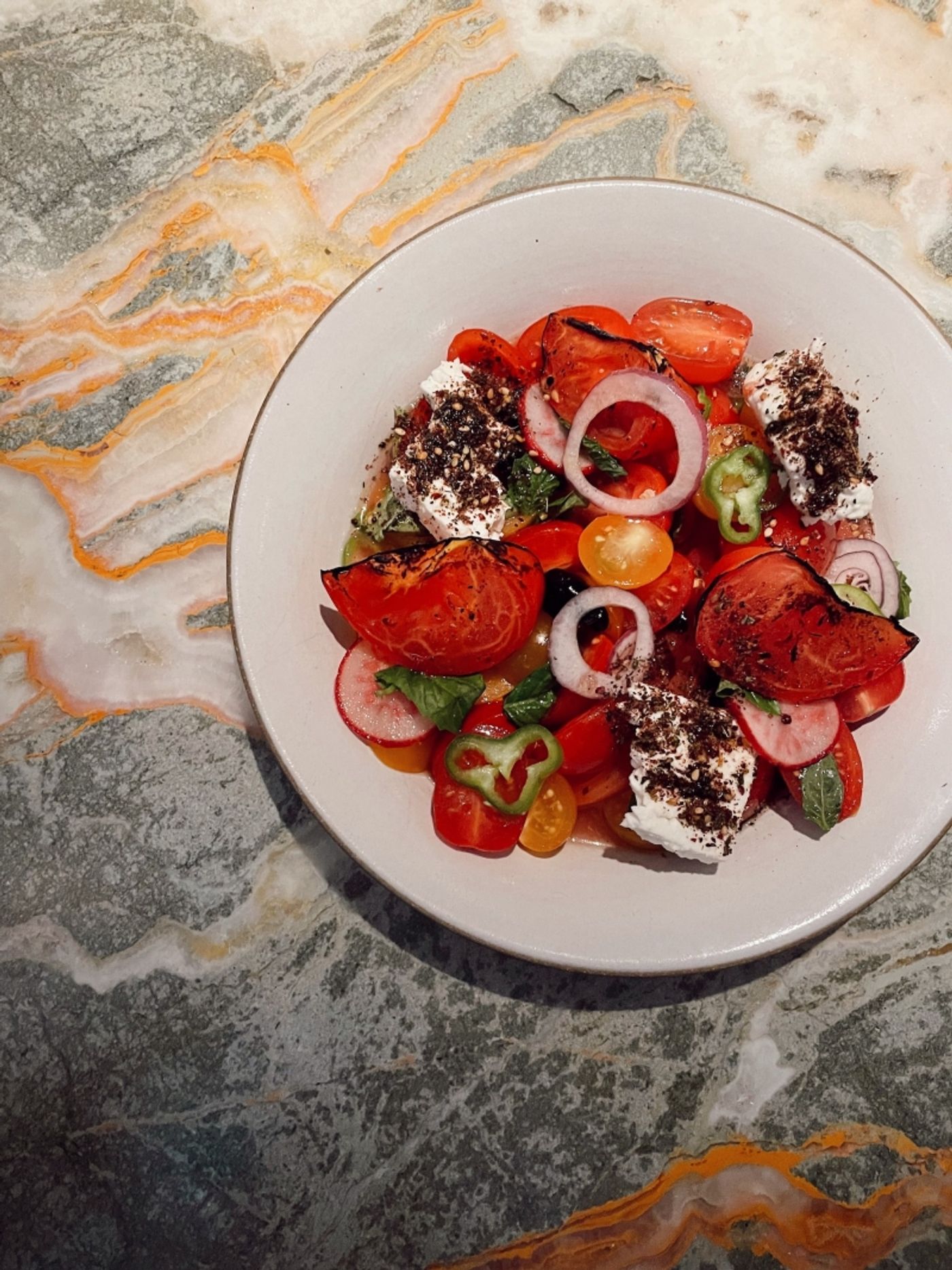 Review: Mesiba's Israeli Cuisine Served in a Lively Williamsburg Setting  Image