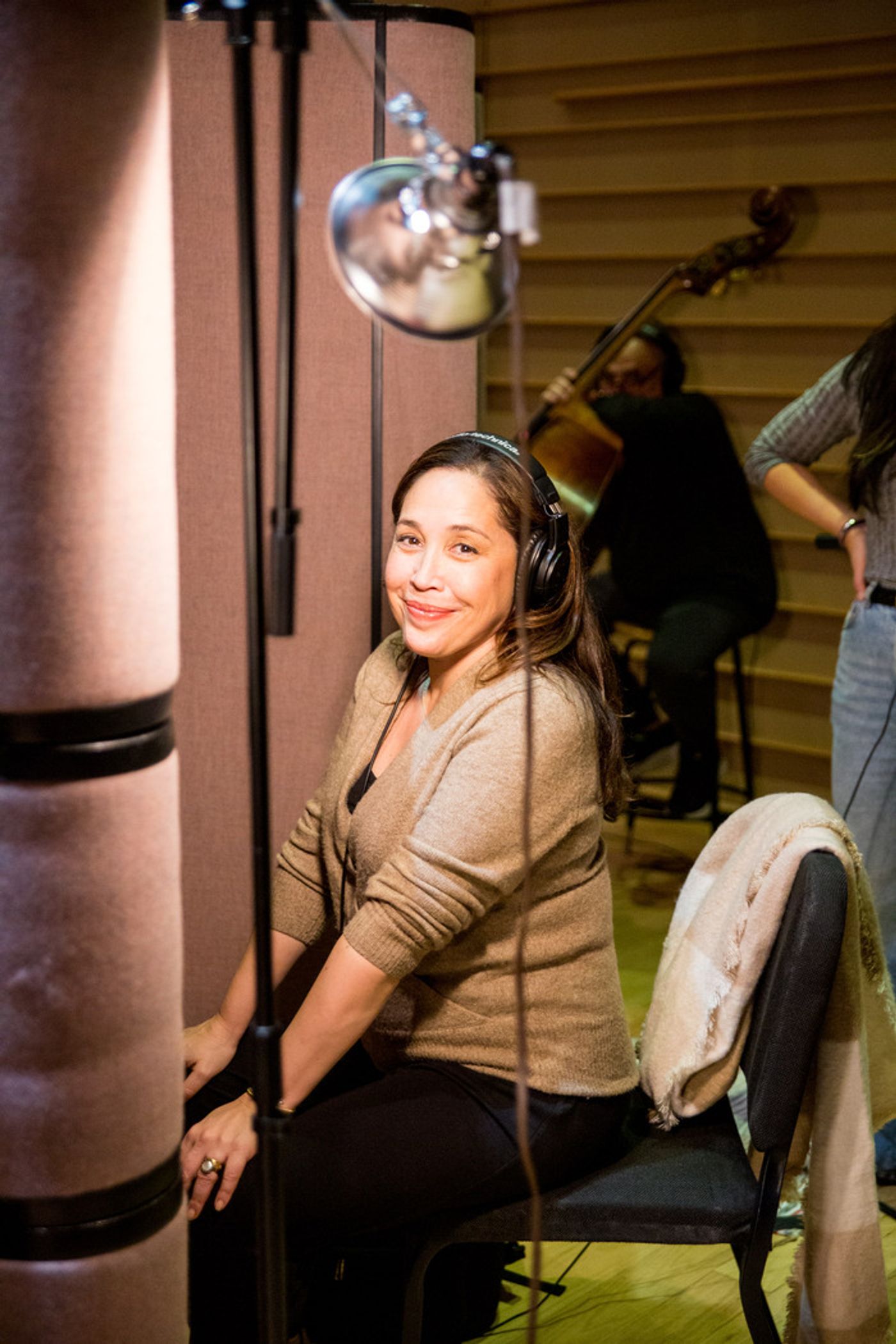 Photos: Go Inside the Cast Recording Session of THE GARDENS OF ANUNCIA  Image