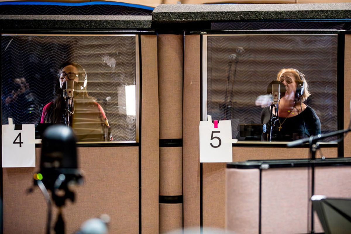 Eden Espinosa and Mary Testa at 