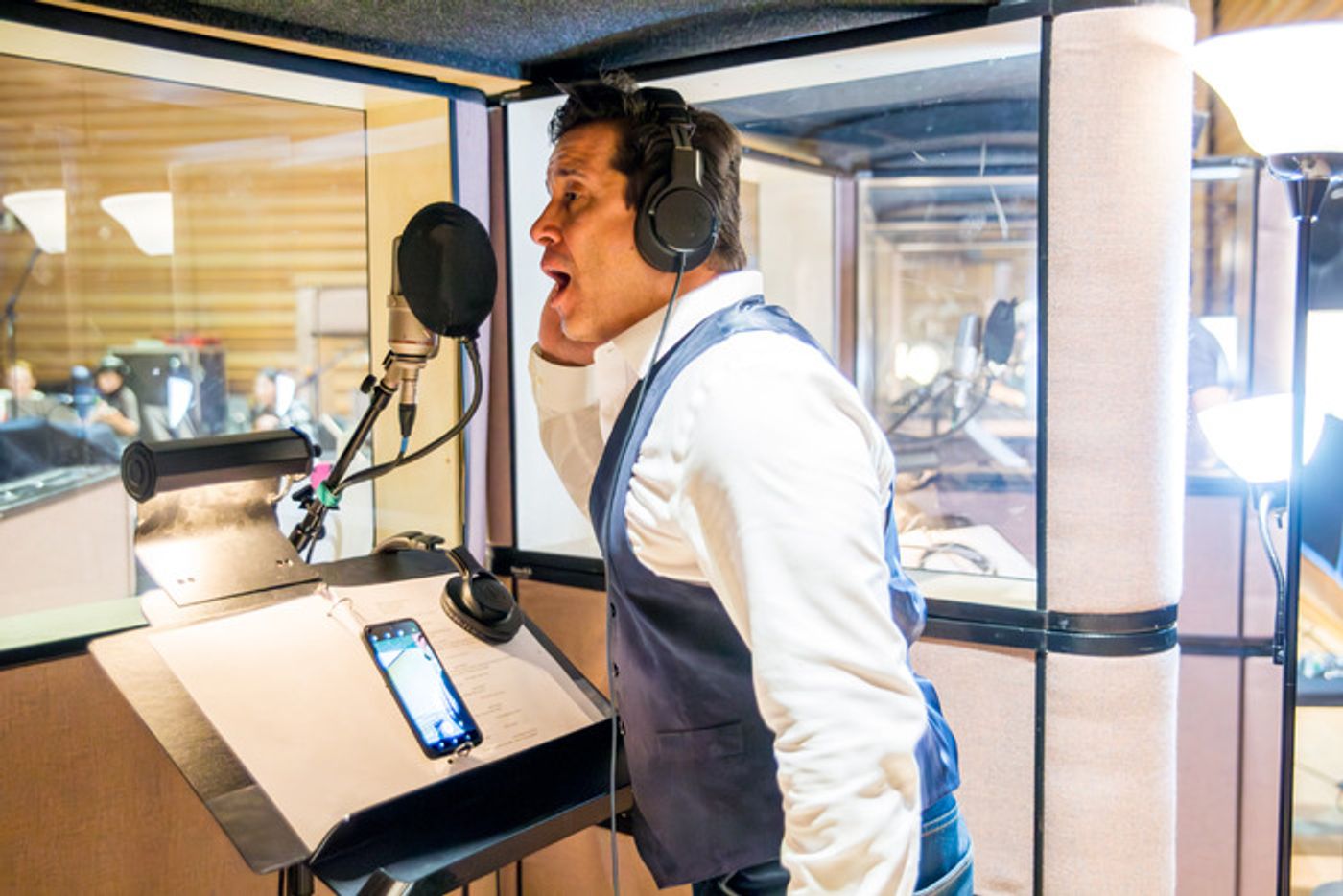 Photos: Go Inside the Cast Recording Session of THE GARDENS OF ANUNCIA  Image
