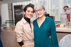 Kayln West and Priscilla Lopez  Photo