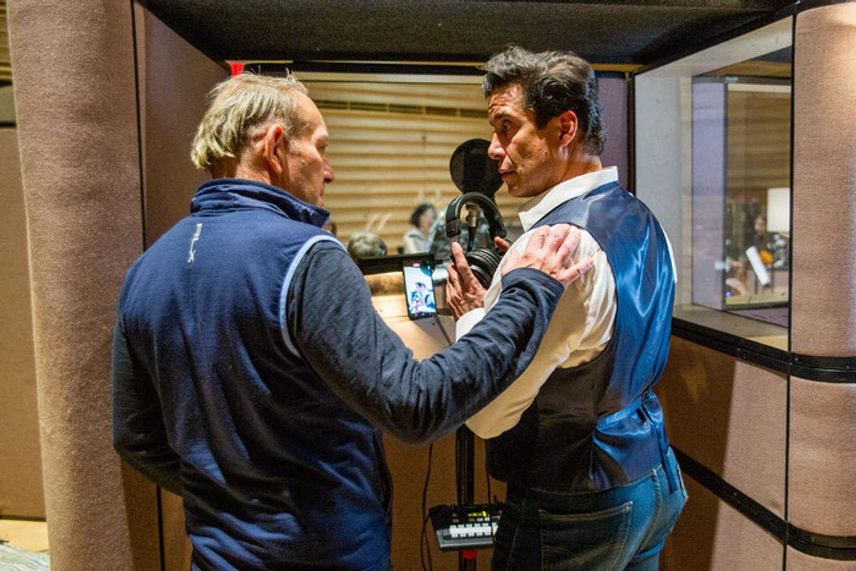 Michael John LaChiusa and Enrique Acevedo at 