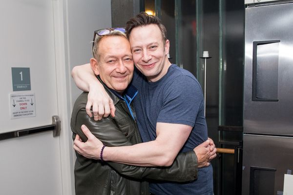 Michael John Lachiusa and Tally Sessions Photo