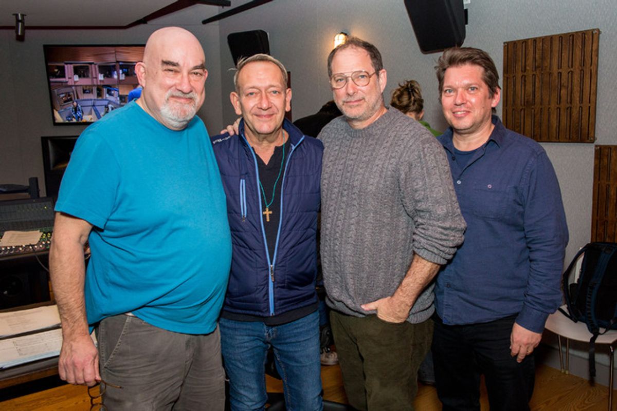 Michael Starobin, Michael John LaChiusa, Kurt Deutsch and Lawrence Manchester at 