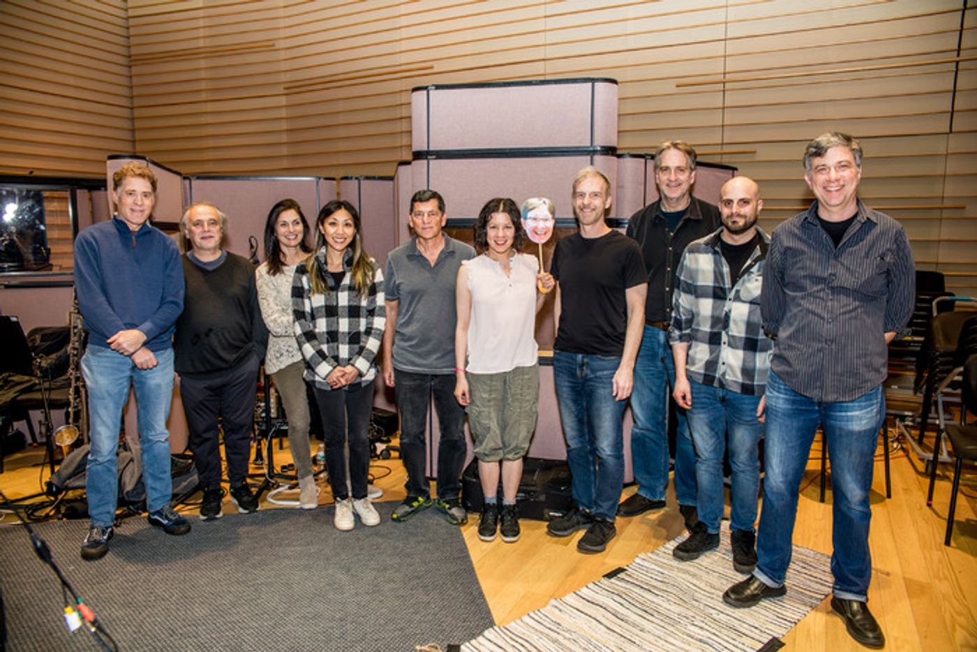 Photos: Go Inside the Cast Recording Session of THE GARDENS OF ANUNCIA  Image