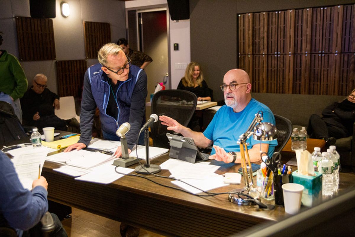 Writer Michael John LaChiusa and orchestrator Michael Starobin at 