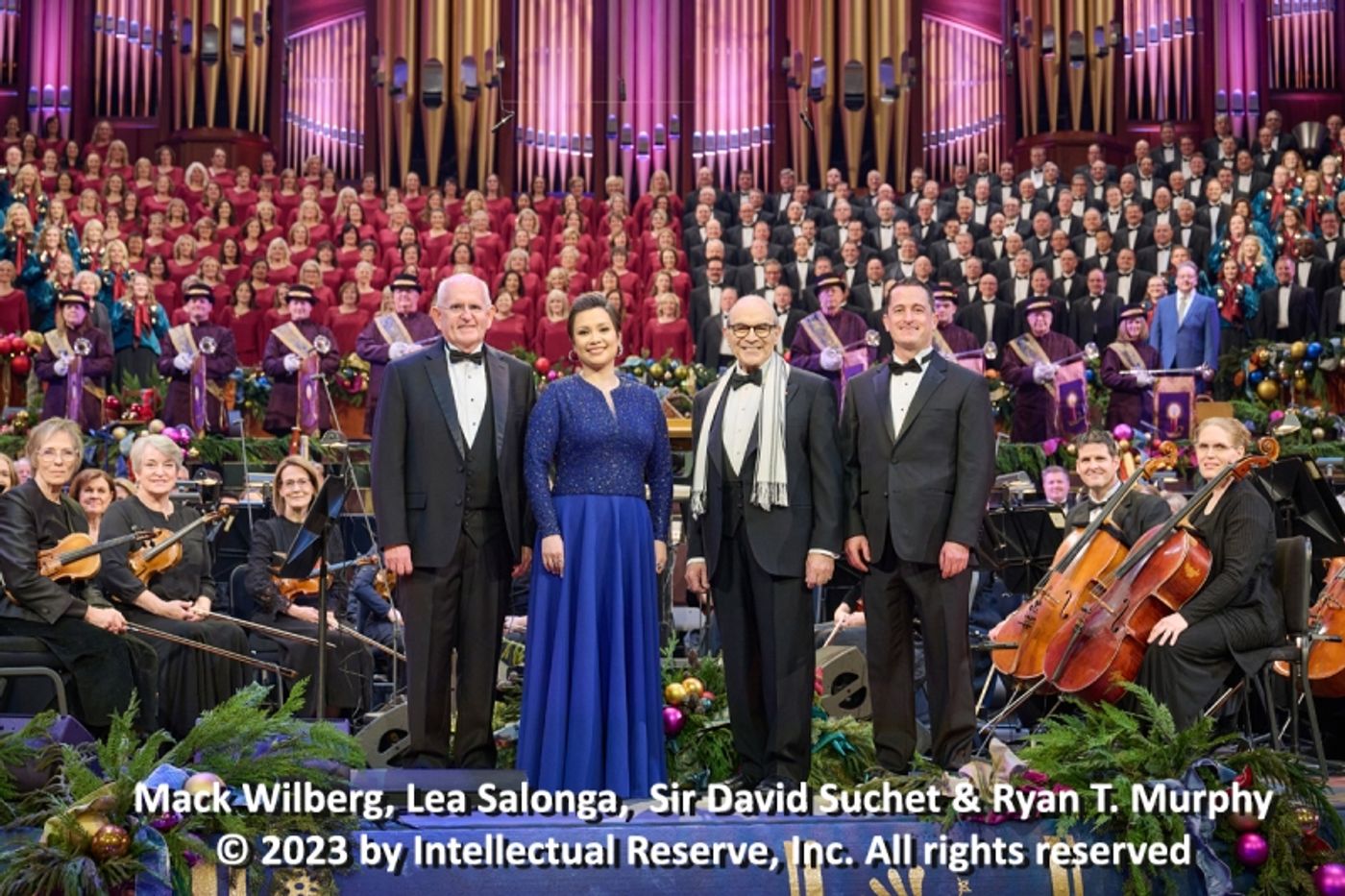 Interview: Lea Salonga & Sir David Suchet of SEASON OF LIGHT, CHRISTMAS WITH THE TABERNACLE CHOIR on PBS  Image