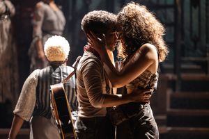 Jordan Fisher and Solea Pfeiffer @ BroadwayWorld Jordan Fisher and Solea Pfeiffer Photo