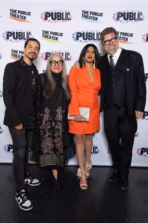 Movement Director Ty Defoe, Director Laurie Woolery, Production Dramaturg Amrita Rama Photo