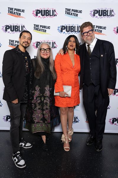 Movement Director Ty Defoe, Director Laurie Woolery, Production Dramaturg Amrita Rama Photo