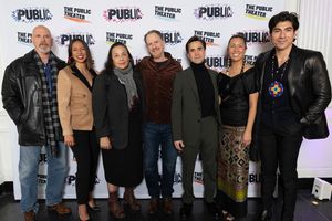 The company of Mary Kathryn Nagle’s MANAHATTA Photo