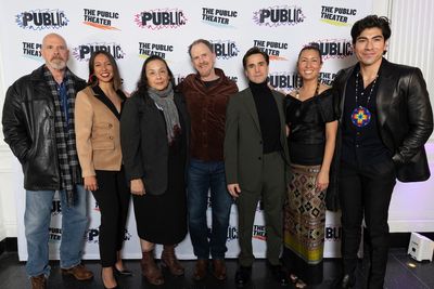 The company of Mary Kathryn Nagle’s MANAHATTA Photo
