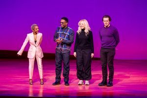 Kara Young-Leslie Odom Jr.-Rachel Bay Jones-Jonathan Groff Photo