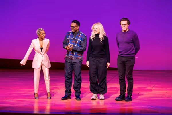 Kara Young-Leslie Odom Jr.-Rachel Bay Jones-Jonathan Groff Photo