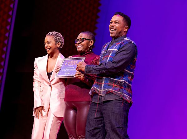 Kara Young-Willa Bost-Leslie Odom Jr. Photo