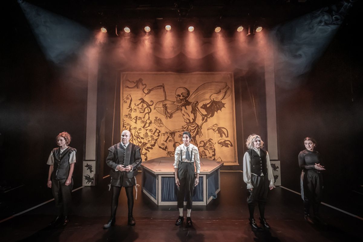 Faye Castelow,  Paul Chahidi, Natasha Jayetileke, Debra Gillett, Amalia Vitale at 