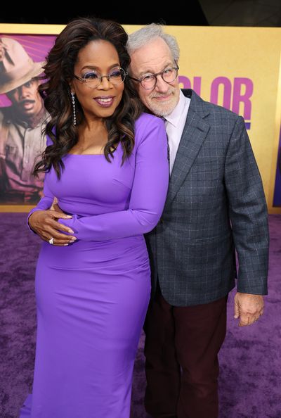 Oprah Winfrey and Steven Spielberg Photo