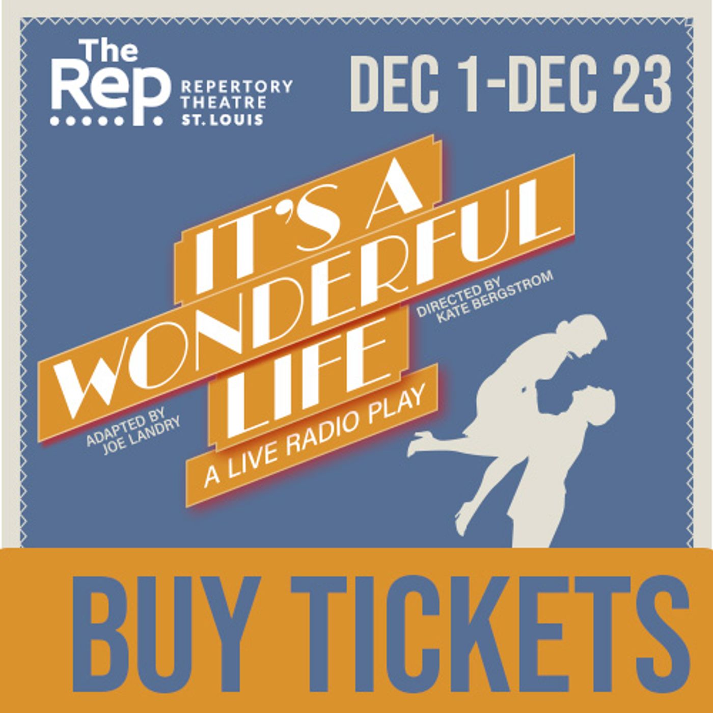 St. Louis Rep's It's A Wonderful Life: A Live Radio Play Leads BroadwayWorld's Holiday Guide: Must-See Central US Shows  Image