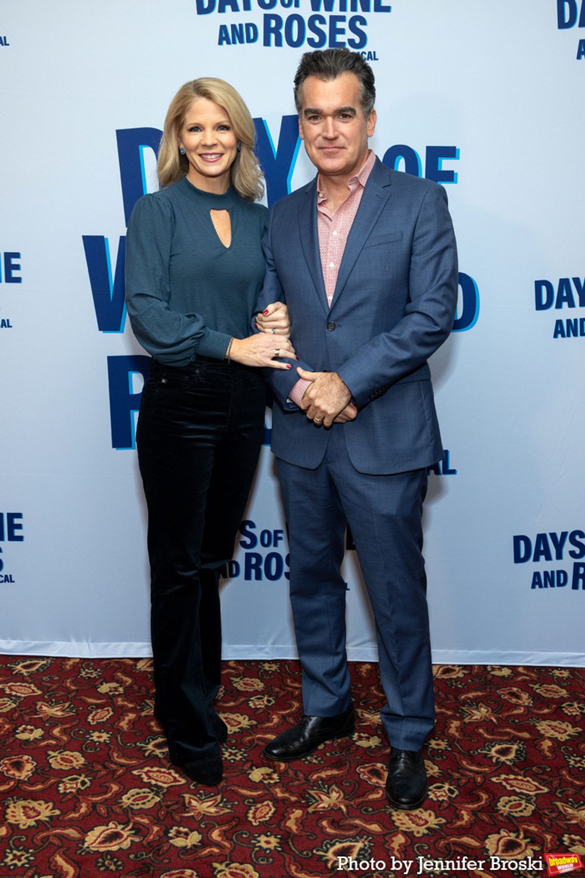 Kelli O'Hara, Brian d'Arcy James at 