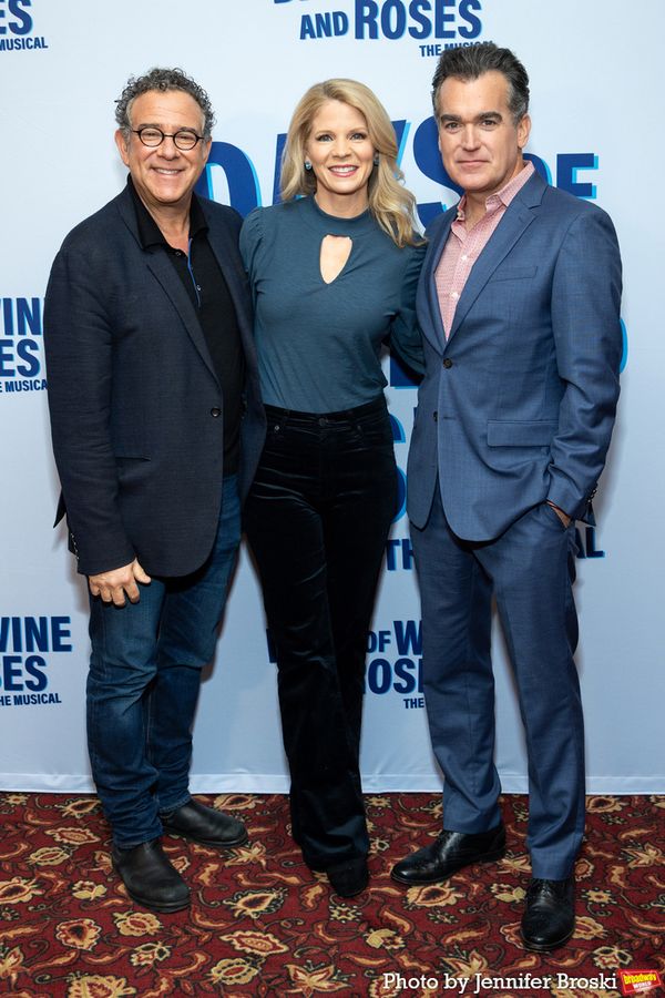 Michael Greif, Kelli O'Hara, Brian d'Arcy James Photo