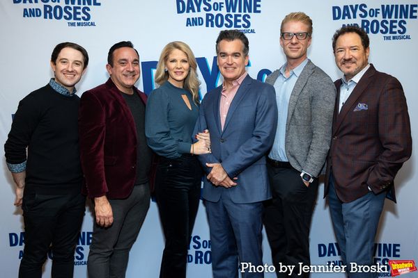 Joey Monda, Mark Cortale, Kelli O'Hara, Brian d'Arcy James, Lorenzo Thione, Kevin McC Photo