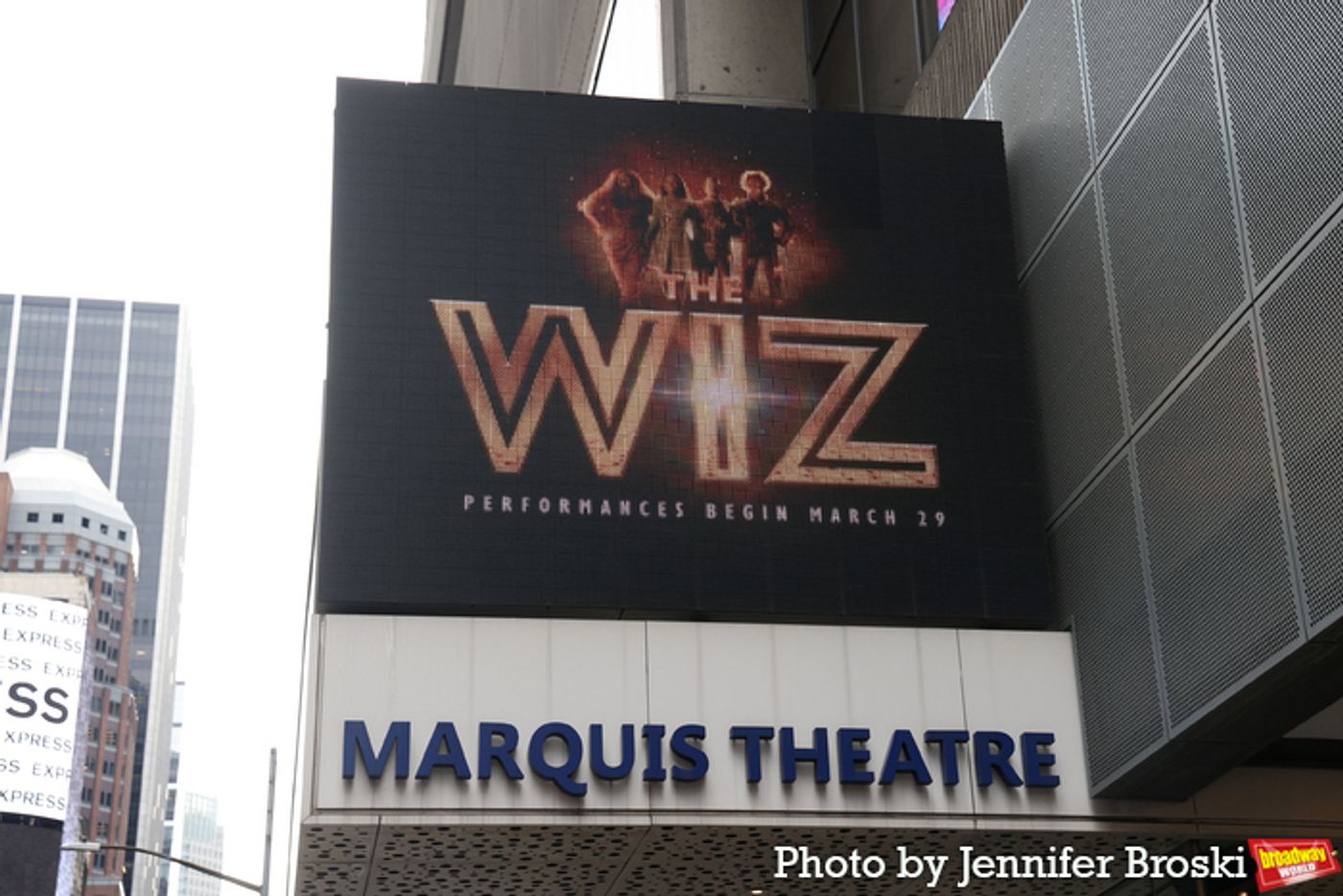 Up on the Marquee: THE WIZ Up on the Marquee: THE WIZ Image