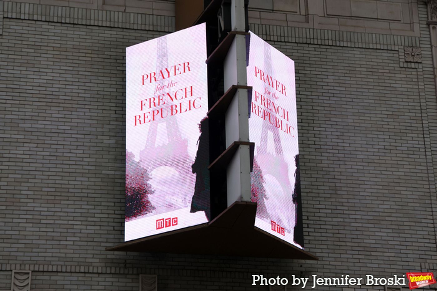 Up on the Marquee: PRAYER FOR THE FRENCH REPUBLIC  Image