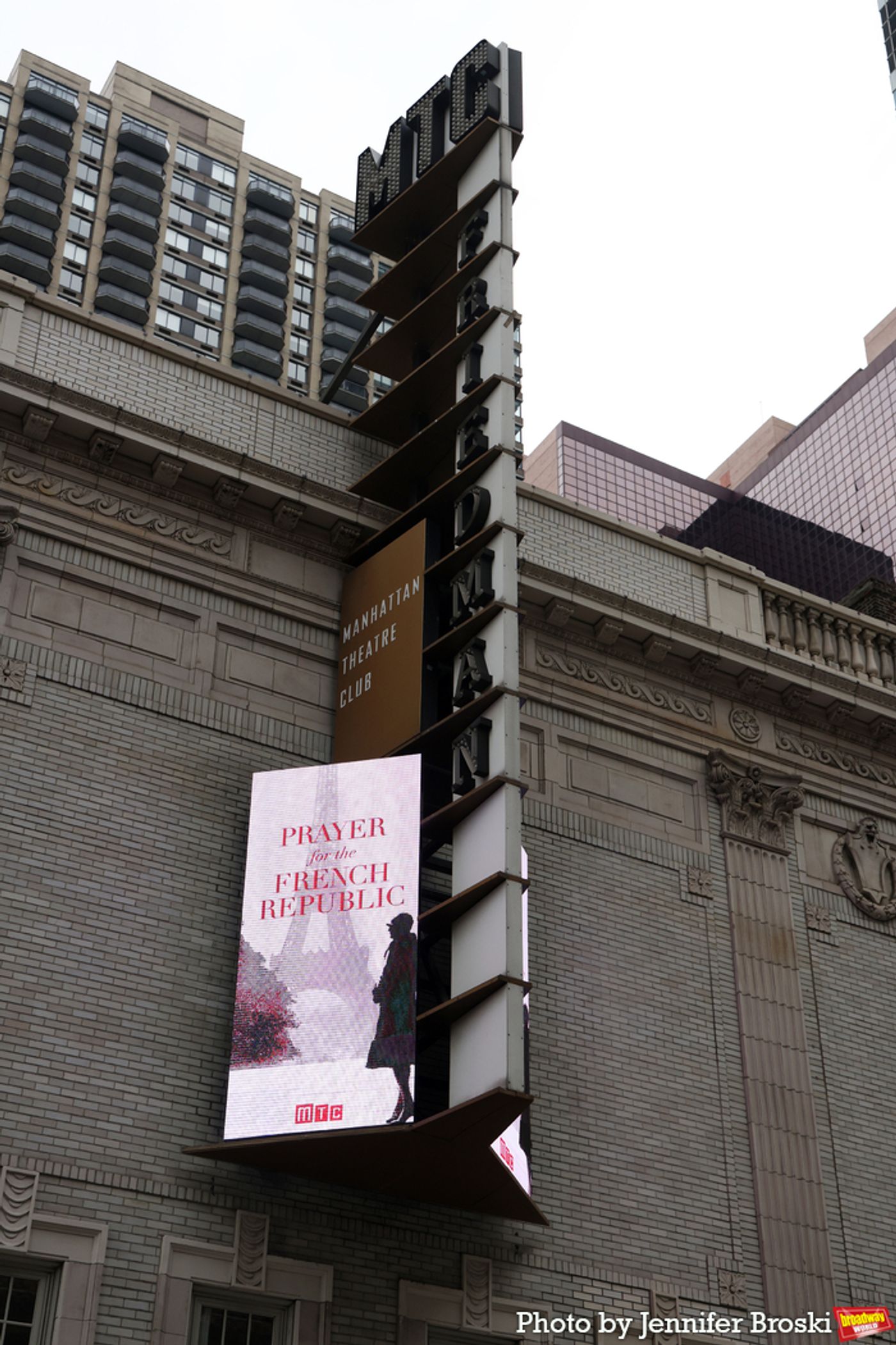 Up on the Marquee: PRAYER FOR THE FRENCH REPUBLIC  Image