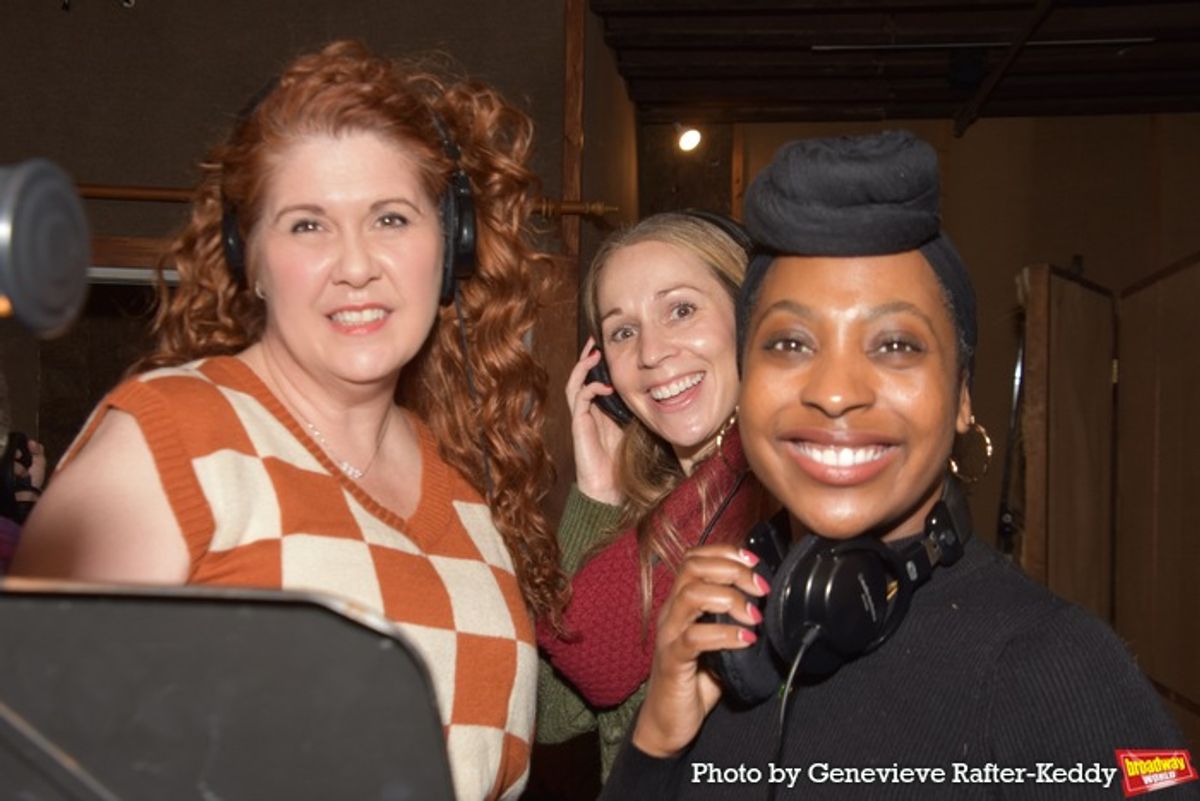 Christine Evans, Ashley Elizabeth Hale and Tania Rene Brandon at 