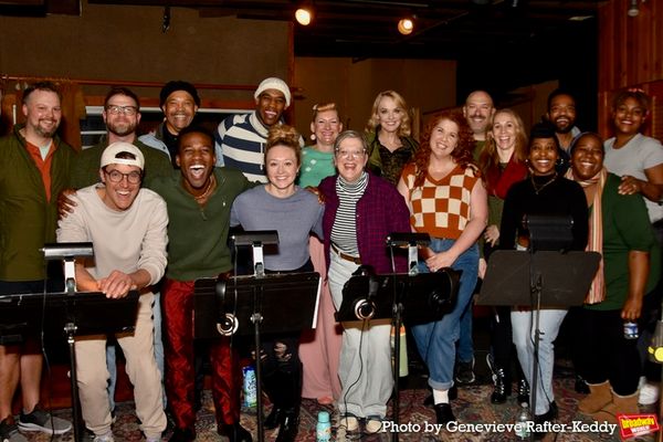 Cast Members of Some Like It Hot that includes-Christine Evans, Jaymes Hodges, Raena  Photo