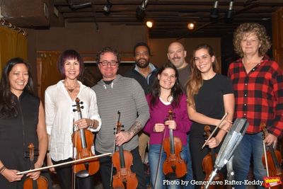 String Section that includes-Melissa  Tong, Claudia Chopek, Joel Lambdin, Katie von B Photo