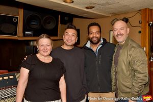 Lynn Pinto, Andros Rodriguez, Darryl Archibald and Matt Eisenstein @ BroadwayWorld Lynn Pinto, Andros Rodriguez, Darryl Archibald and Matt Eisenstein Photo