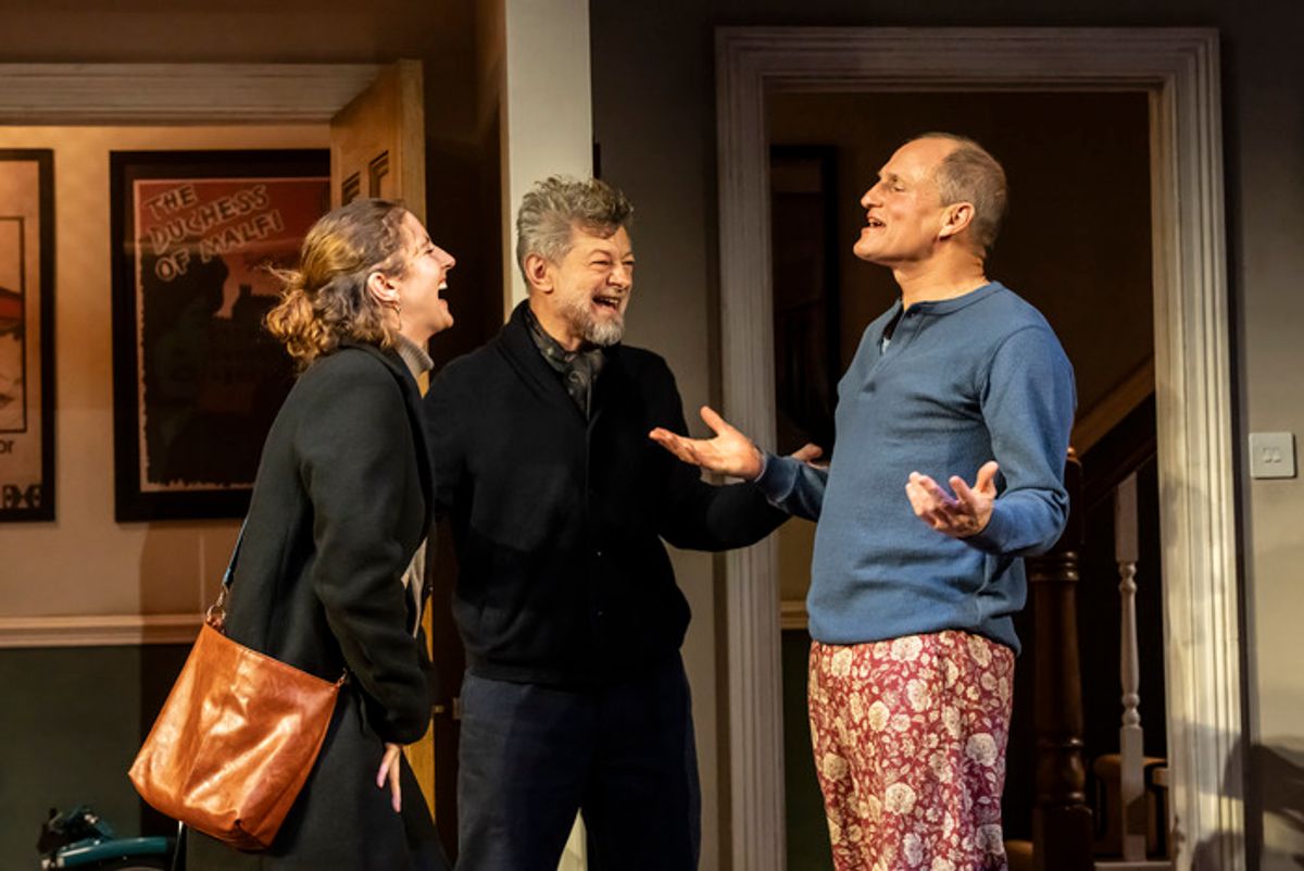 Louisa Harland, Andy Serkis, Woody Harrelson at 