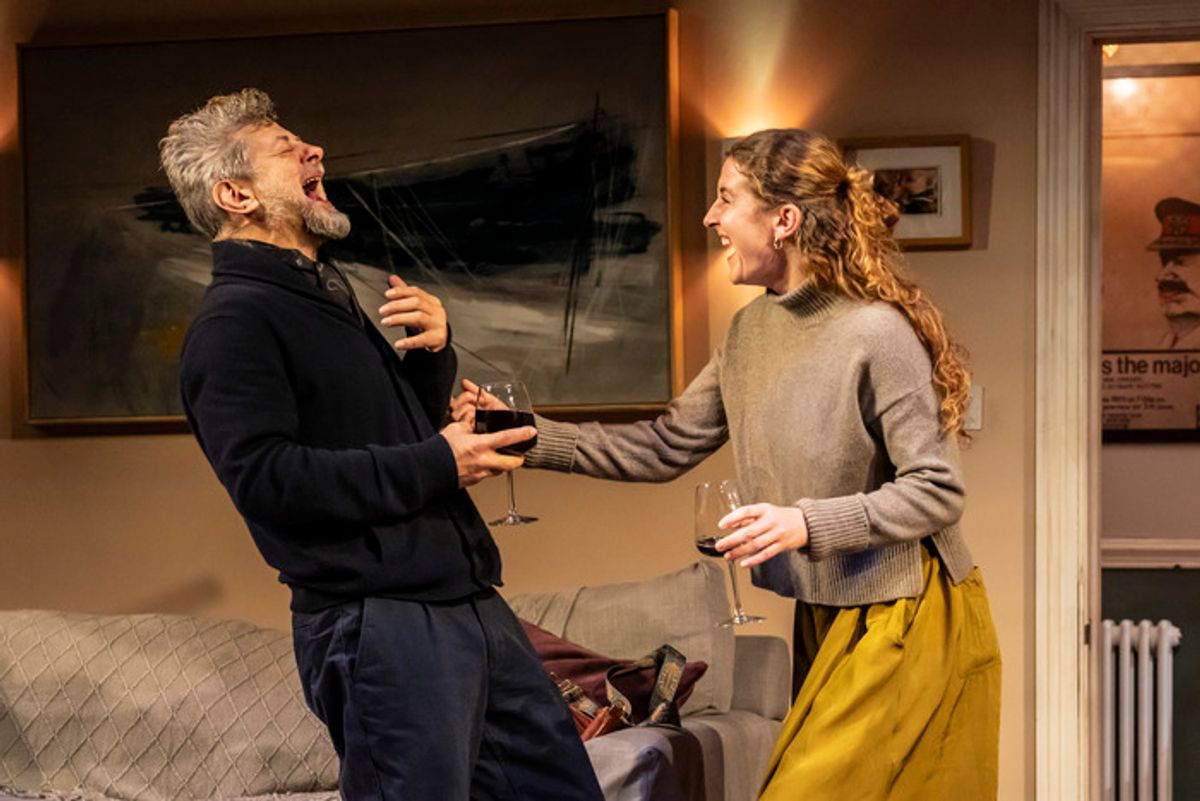 Louisa Harland, Andy Serkis at 