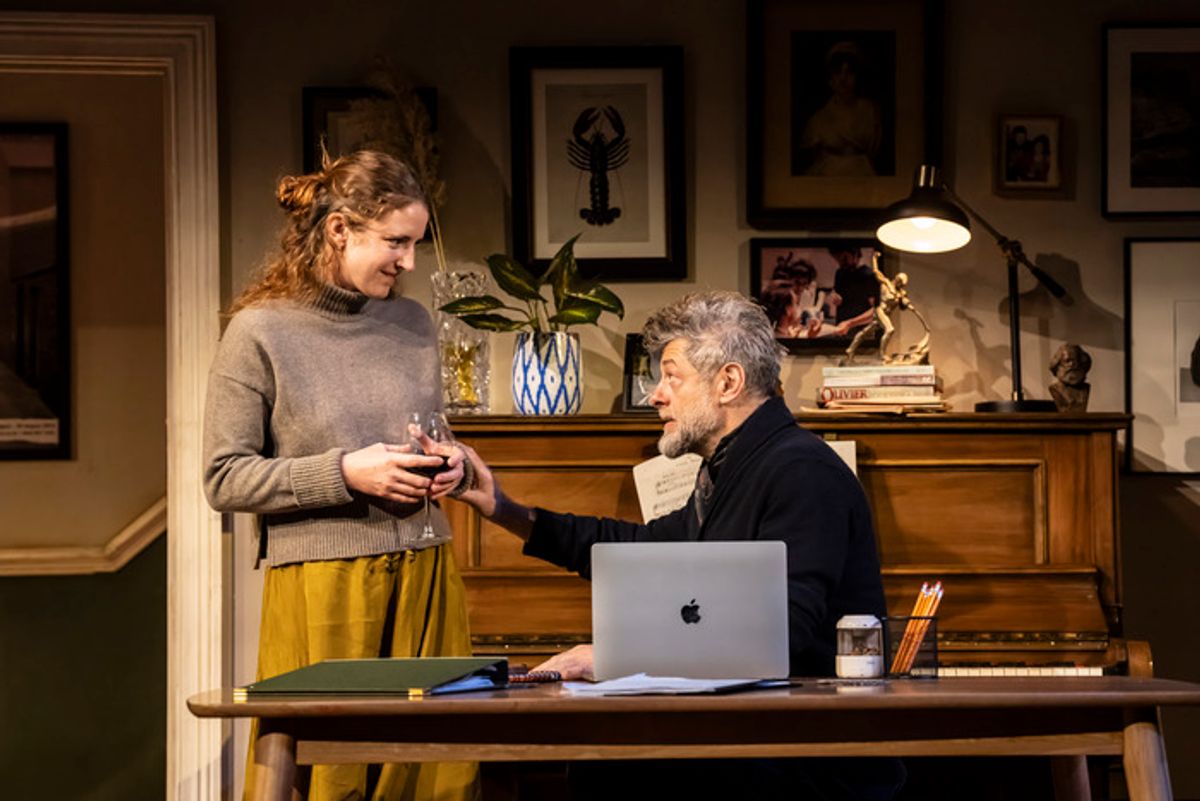 Louisa Harland, Andy Serkis at 