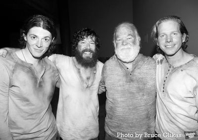 Adrian Blake Enscoe, John Gallagher, Jr., Wayne Duvall, and Stark Sands  Photo