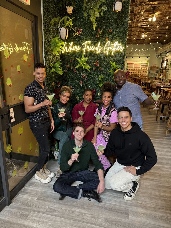 Photos: COMPANY National Tour Cast Members Make Their Own Custom Martini Candles  Image