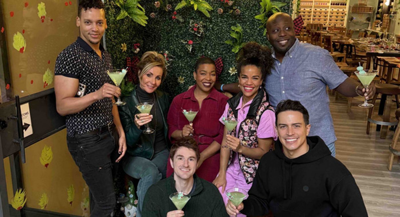 Photos: COMPANY National Tour Cast Members Make Their Own Custom Martini Candles  Image