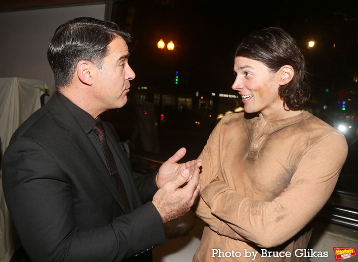 Bob Crawford and Adrian Blake Enscoe at 