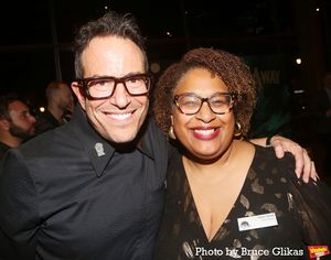 Michael Mayer and Arena Stage Artistic Director Hana Sharif Photo