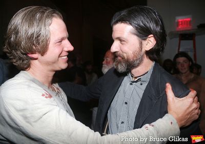 Stark Sands and Seth Avett Photo