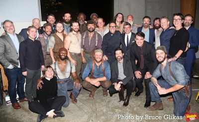 The Cast and Creative Team of "Swept Away" including Bob Crawford, Adrian Blake Ensco Photo